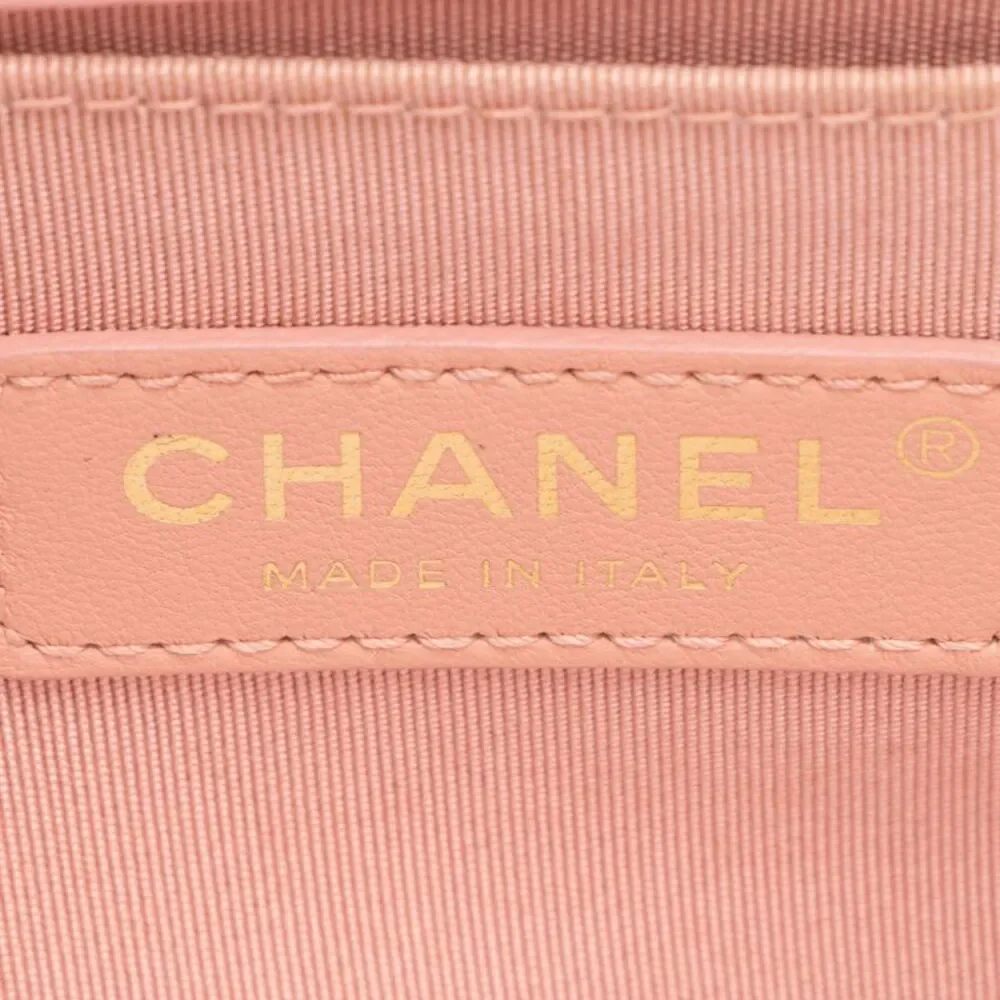 Chanel Braided Chevron Small Boy Bag